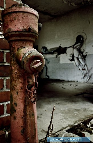 photo dkwh graffiti marode serien hydrant rost 