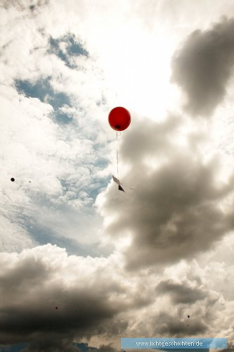 photo gegenlicht himmel luftballon stimmung wolken themen wallpaper 